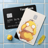 Credit Card Skin Sticker - Pokémon - Confused Psyduck - Holographic