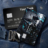 Credit Card Skin Sticker - Kaiju No. 8 - Kaiju No. 8 In Defense Suit - Holographic
