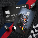 Credit Card Skin Sticker - Formula 1 - Red Bull Racing F1 Car - Holographic