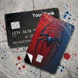 Credit Card Skin Sticker - Marvel - Spider-Verse Spider Web Splatter - Holographic