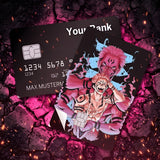 Credit Card Skin Sticker - Jujutsu Kaisen - Fiery Pink Duo