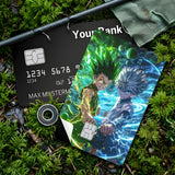 Credit Card Skin Sticker - Hunter x Hunter - Gon And Killua Art - Holographic