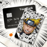 Credit Card Skin Sticker - Naruto - Naruto Manga Panel - Holographic