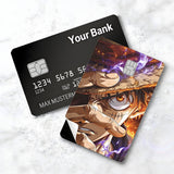 Credit Card Skin Sticker - One Piece - Luffy Gear 5 - Holographic