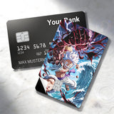 Credit Card Skin Sticker - One Piece - Luffy Gear Five - Holographic
