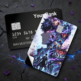 Credit Card Skin Sticker - Solo Leveling - Anime Art - Holographic