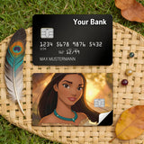 Credit Card Skin Sticker - Disney Princess - Pocahontas