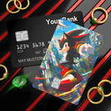 Credit Card Skin Sticker - Sonic the Hedgehog - Shadow The Hedgehog - Holographic