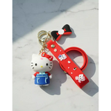 3D PVC Figure Keychain - Hello Kitty - Hanbok