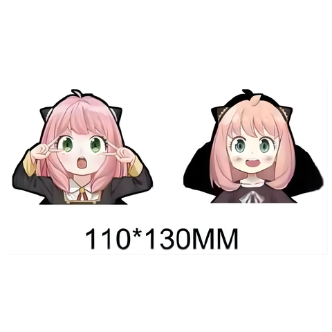 3D Lenticular Sticker - Spy x Family - Anya Forger Cute Expressions with Cat Ears