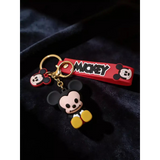 3D PVC Figure Keychain - Mickey and Friends - Chibi Mickey Sitting