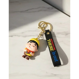 3D PVC Figure Keychain - Up Una Aventura Juntos - Russell Smiling Wilderness Explorer