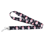 Lanyard - Christmas - Santa Claus and Snowflakes