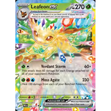 Card Keychain - Pokémon - Leafeon ex Tera Type, promo card