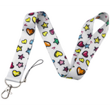 Lanyard - Hearts and Stars