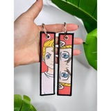Embroidery Keychain - Tokyo Revengers - Takemichi Hanagaki (Face & Eyes)