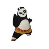 Kung Fu Panda Po Kicking PVC keychain