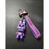 3D PVC Figure Keychain - Five Nights at Freddy's - Bonnie The Bunny With Guitar