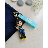 3D PVC Figure Keychain - KPop Demon Hunters - Rumi In Fighting