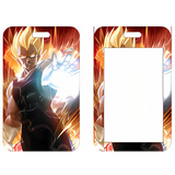 ID Card Badge Holder - Dragon Ball - Super Saiyan Vegeta Powering Up