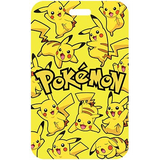 ID Card Badge Holder - Pokémon - Pikachu Poses On Yellow Background