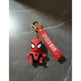 3D PVC Figure Keychain - Spider-Man - Chibi Crouching