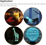 3D Illuminated Art - Sky: Children of the Light - Vanity and Wreath 3D Illusion LED Night Light 16 Colors