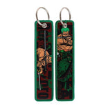 Embroidery Keychain - One Piece - Roronoa Zoro (Name Logo)