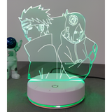 3D LED Night Light - Naruto - Itachi Uchiha and Konan