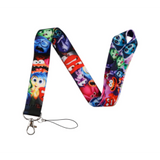 Lanyard - Inside Out - Emotions Collage Dark