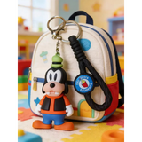 3D PVC Figure Keychain - Mickey and Friends - Goofy Classic Outfit