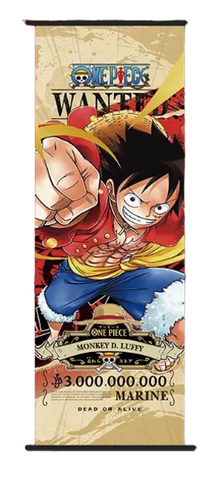 Scroll Hanging Painting - One Piece - Monkey D. Luffy