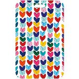 ID Card Badge Holder - Colorful Heart Pattern