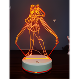 3D LED Night Light - Sailor Moon - Sailor Moon (2)