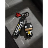 3D PVC Figure Keychain - Batman - Funko Pop White Suit
