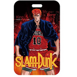 ID Card Badge Holder - Slam Dunk - Hanamichi Sakuragi In Red Jersey With Basketball