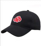 Snapback Cap - Naruto - Akatsuki Cloud (Black)