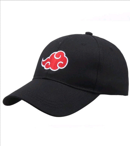 Snapback Cap - Naruto - Akatsuki Cloud (Black)