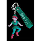 3D PVC Figure Keychain - Peter Pan - Flying Figure