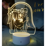 3D LED Night Light - Darling in the Franxx - Zero Two (7)