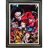 3D Light Frame - Dragon Ball - Goku Clashing With Jiren, Tournament Of Power