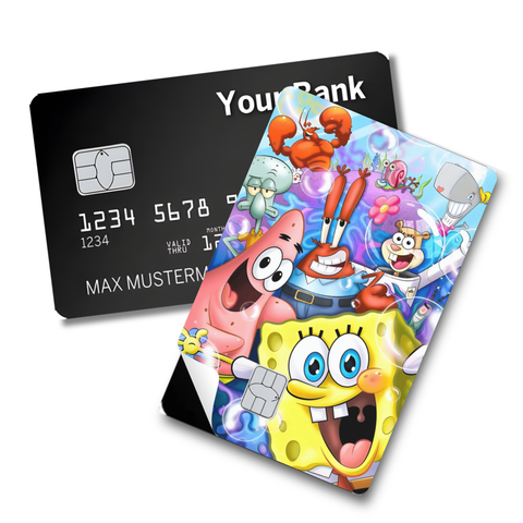Credit Card Skin Sticker - SpongeBob SquarePants