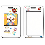 ID Card Badge Holder - Mickey & Friends - Chip In Clown Outfit With Stars