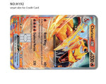 Credit Card Skin Sticker - Pokemon - Charizard EX Holographic Card