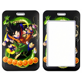 ID Card Badge Holder - Dragon Ball - Goku And Friends With Shenron And Dragon Balls