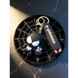 3D PVC Figure Keychain - Spider-Man - Symbiote Holding Venom