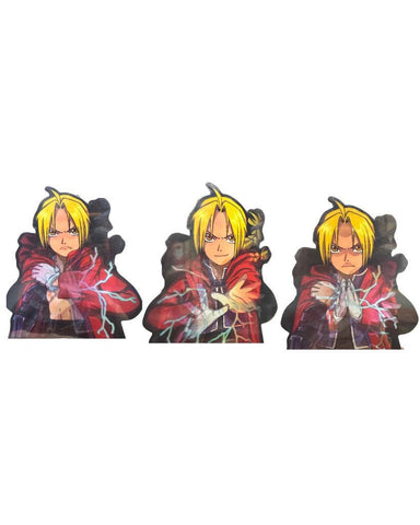 3D Lenticular Sticker - Fullmetal Alchemist - Edward Elric