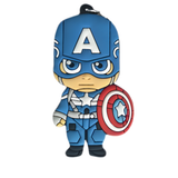 Marvel Captain America PVC keychain