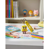 3D PVC Figure Keychain - SpongeBob SquarePants - Spongebob Happy Tongue Out