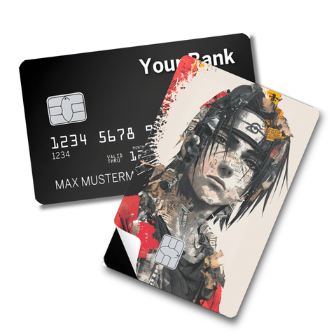 Credit Card Skin Sticker - Naruto - Sasuke Uchiha